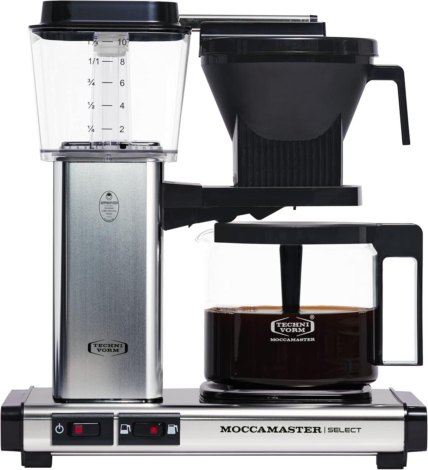 Cafetière filtre Moccamaster KBG 741 Select Polished Silver - argent