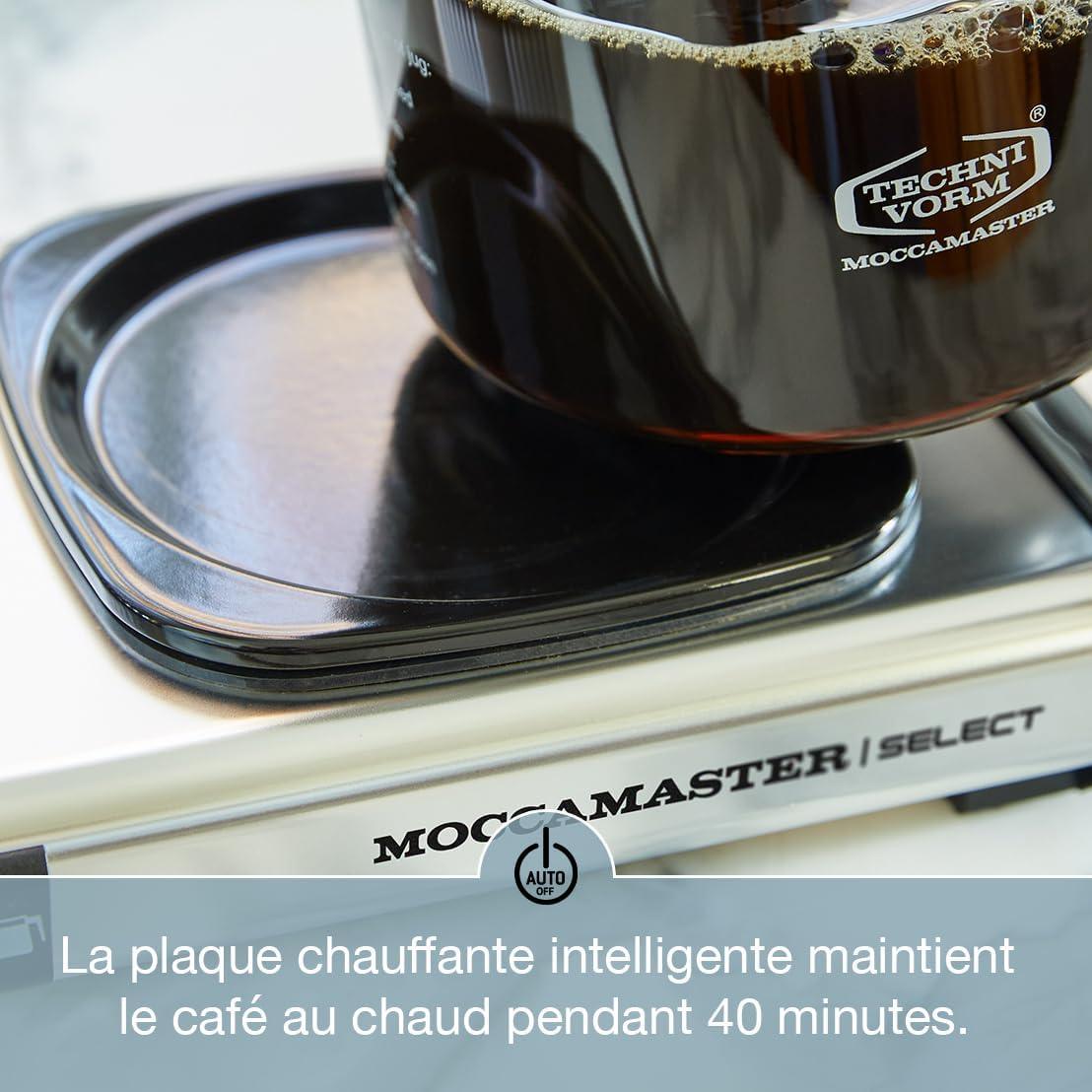 Moccamaster Cafetière filtre KBG Select, vert forêt