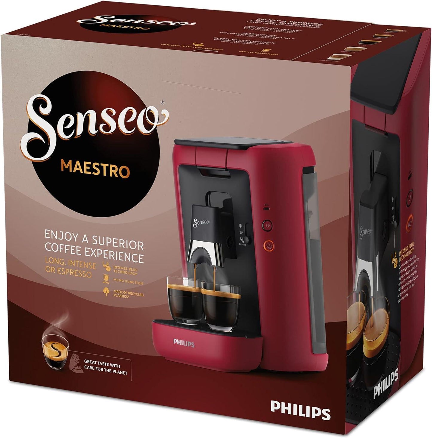 Philips Cafetière Senseo Maestro CSA260/91 Rouge