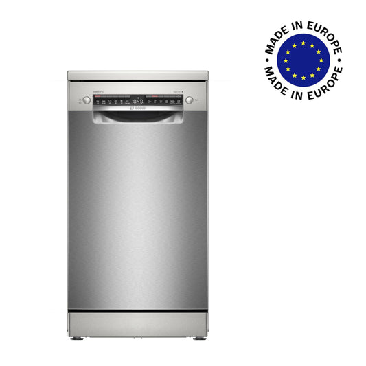 Bosch Hausgeräte SPS4HMI49E, série 4, Lave-vaisselle encastrable, Argent
