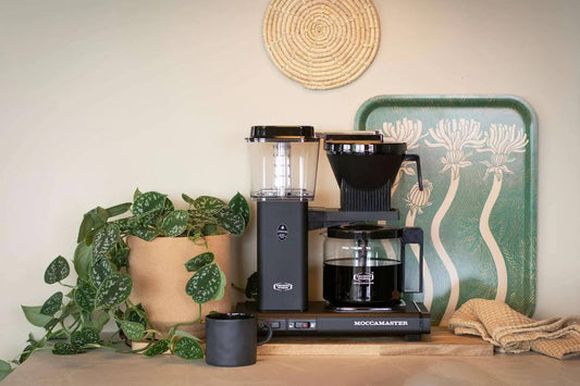 Moccamaster Optio -kahvinkeitin, mattamusta, Cafetières à filtre, Noir