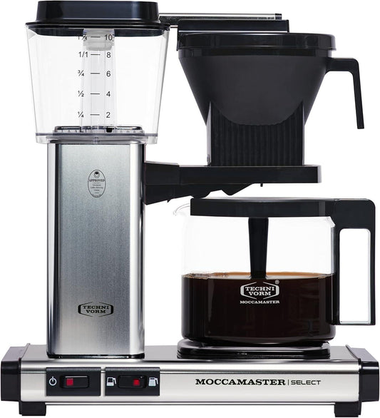 Cafetière filtre Moccamaster KBG 741 Select Polished Silver - argent